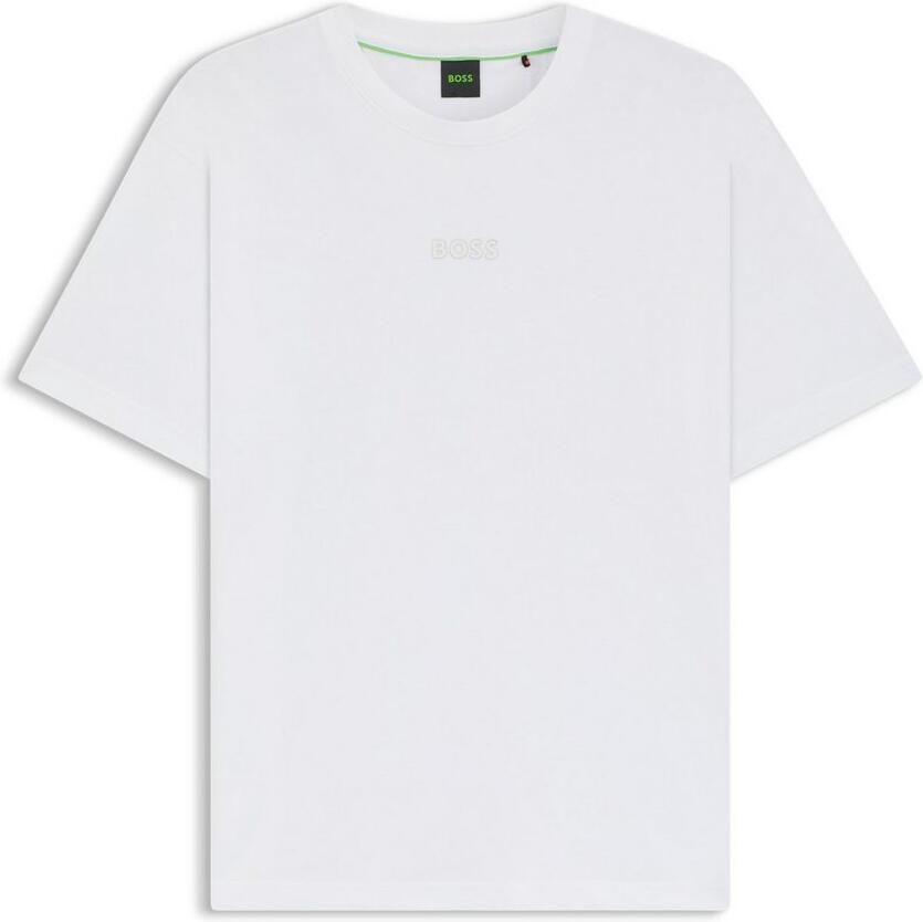BOSS Green Regular fit T-shirt van puur katoen - Foto 2