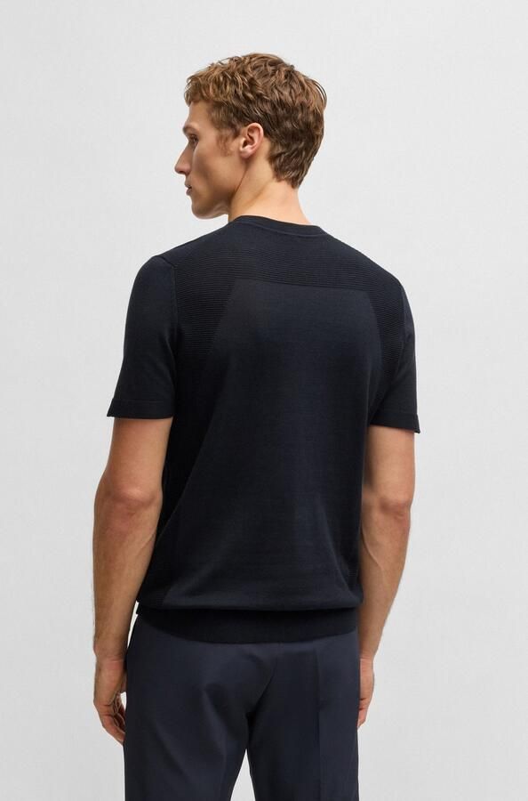 BOSS GREEN Trui met ronde hals Momentum Lite T24 - Foto 3