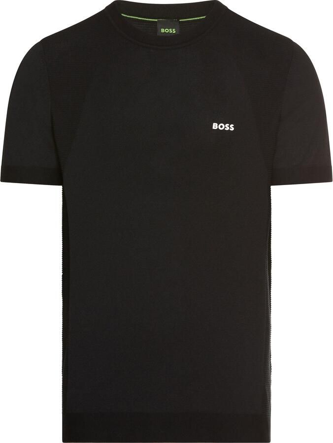 BOSS GREEN Trui met ronde hals Momentum Lite T24