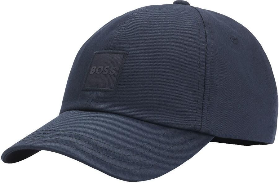 Hugo Boss Blauwe Katoenen Zonneklep Hoed Lente Zomer Collectie Blue Heren - Foto 9