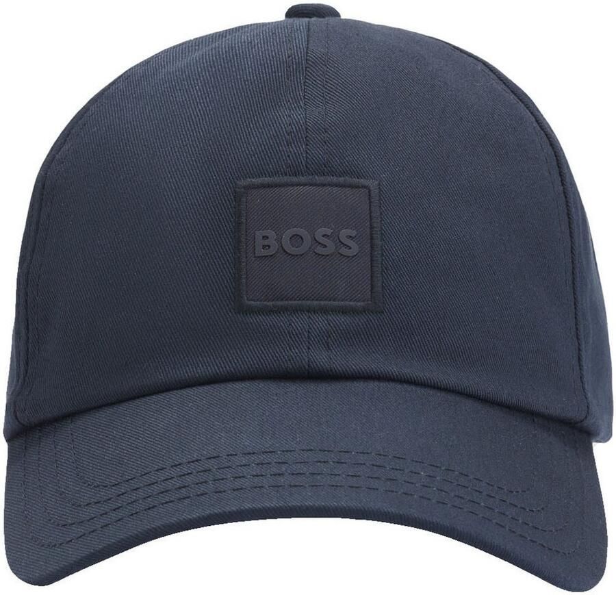 Hugo Boss Blauwe Katoenen Zonneklep Hoed Lente Zomer Collectie Blue Heren - Foto 2
