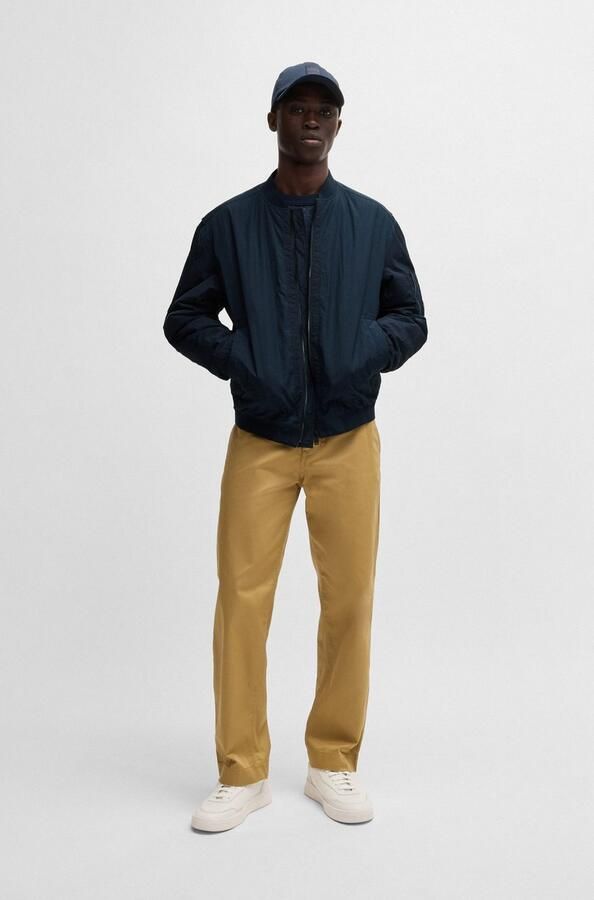 Boss Orange Blouson Olmec met platgebreide kraag - Foto 6