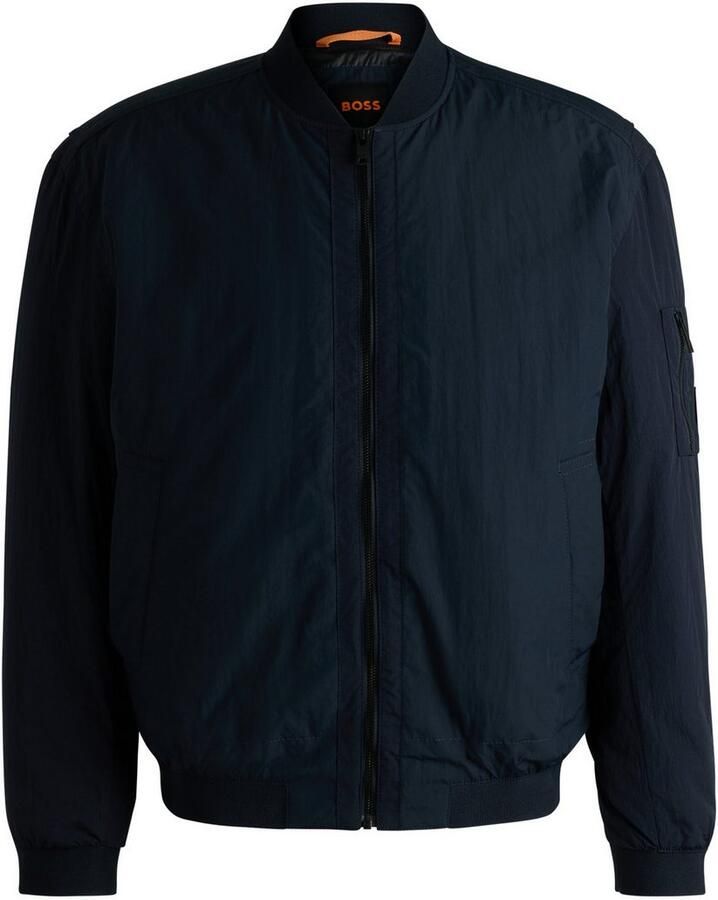 Boss Orange Blouson Olmec met platgebreide kraag - Foto 2