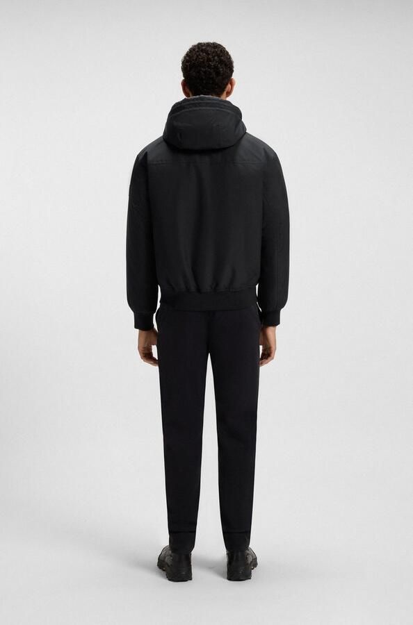 Boss Orange Blouson Osis relaxed fit met gewatteerde capuchon verdekte ritssluiting - Foto 5