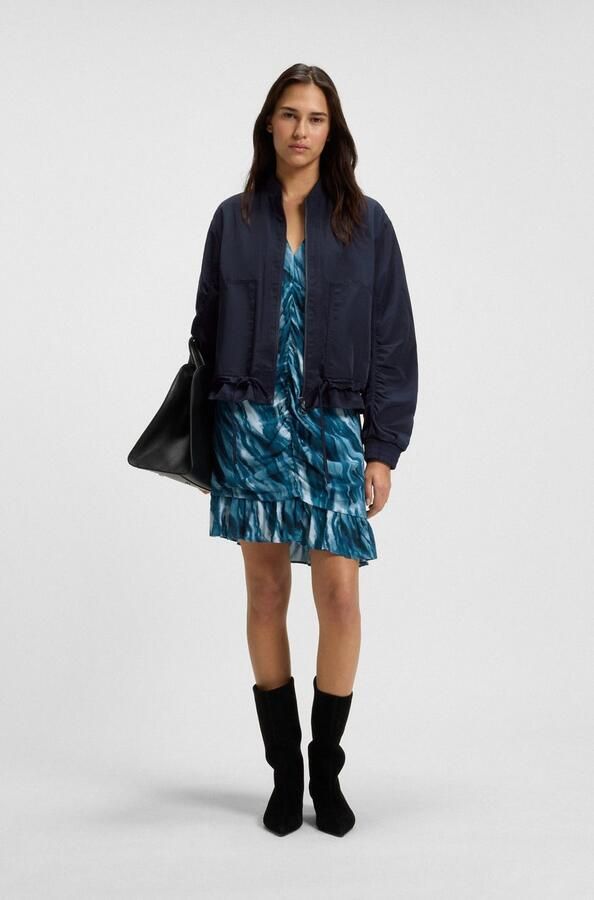 Boss Orange Bomberjack Pirosa Premium Damesmode met beschermende afwerking - Foto 10