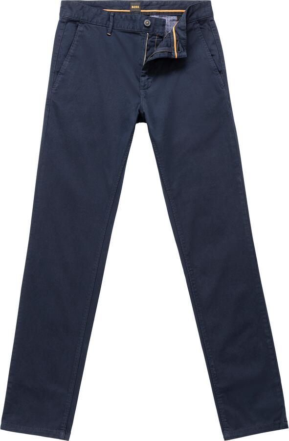 Hugo Boss Slim Fit Chino Broek in Donkerblauw Blue Heren - Foto 16