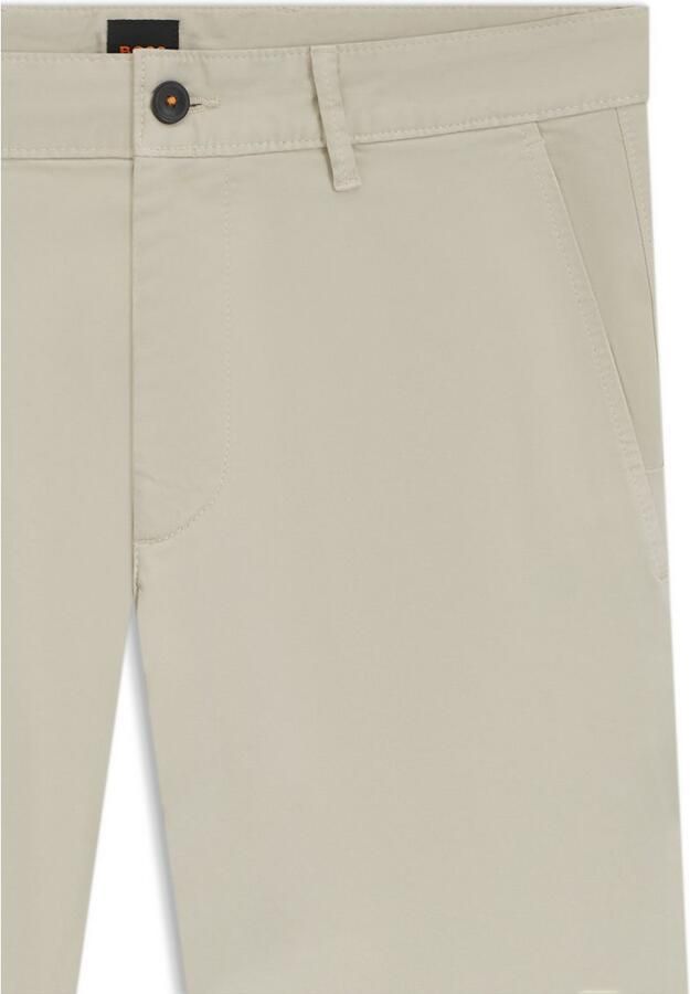 Hugo Boss Slim-Fit Chino Broek voor Heren Beige Heren - Foto 4
