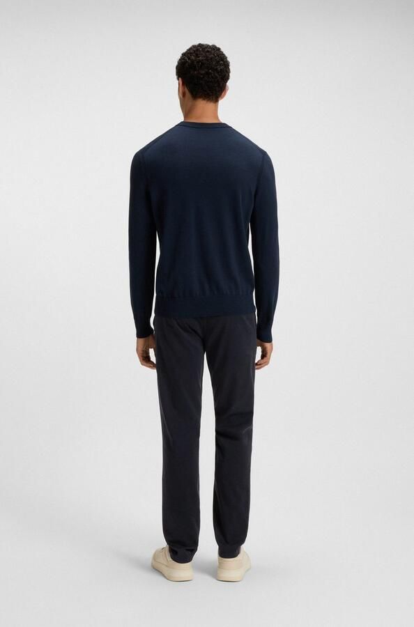 Hugo Boss Slim Fit Chino Broek in Donkerblauw Blue Heren - Foto 12