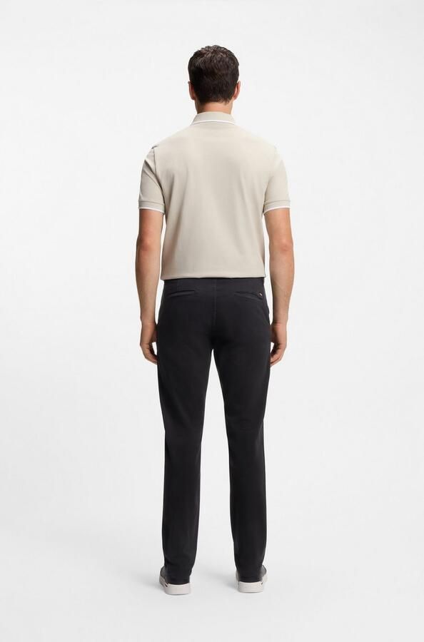 Hugo Boss Slim Fit Zwarte Chino Broek Black Heren - Foto 13