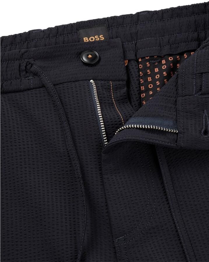 Boss Orange Tapered fit chino met structuurmotief