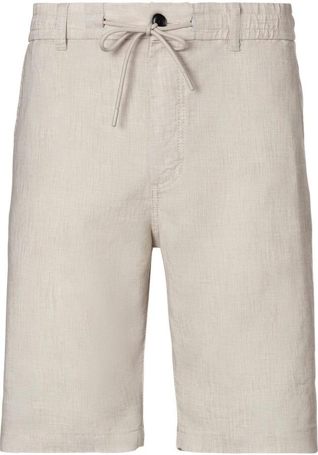 Hugo Boss Beige Chino Shorts Linnenmix Beige Heren - Foto 2