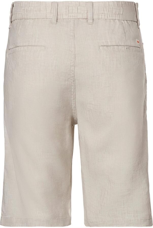 Hugo Boss Beige Chino Shorts Linnenmix Beige Heren - Foto 3