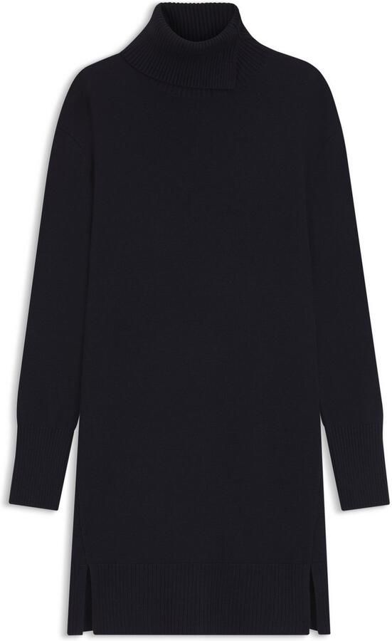 Boss Orange Gebreide jurk Feringatessa Premium Damesmode Relaxed Fit met splitdetails Turtle Neck - Foto 4