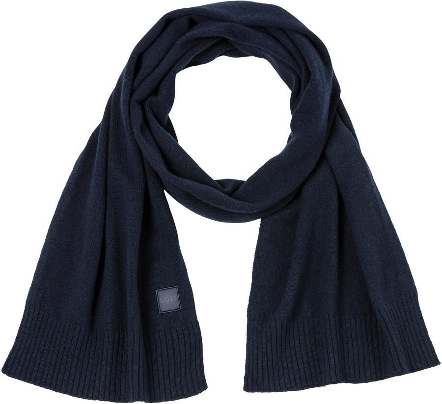 Boss Orange Gebreide sjaal Akaio_R_Scarf 50% wol winter sjaal wollen sjaal herfst premium mode - Foto 2