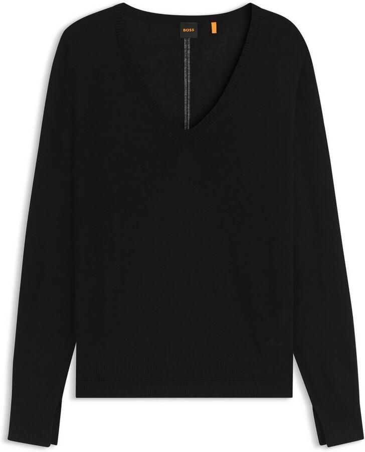 Boss Orange Gebreide trui Fiaffella Premium Damesmode