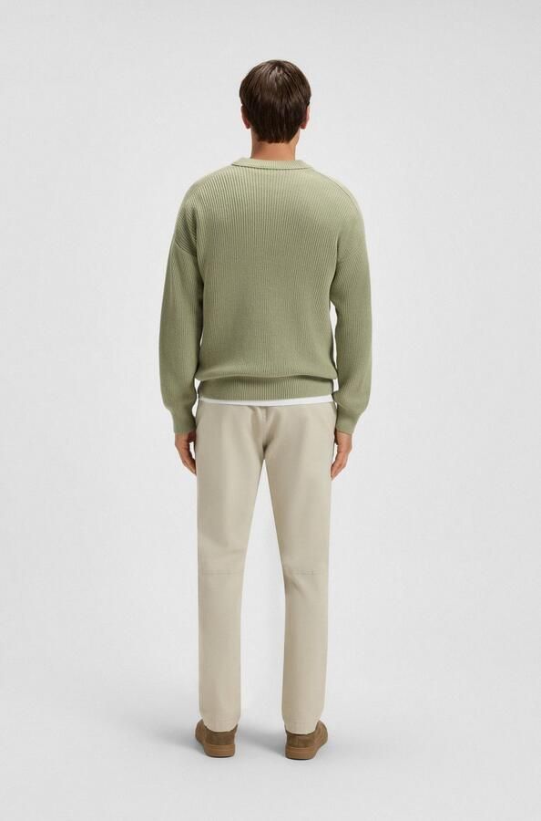 Boss Orange Gebreide trui Kalamaro met borstzak - Foto 5