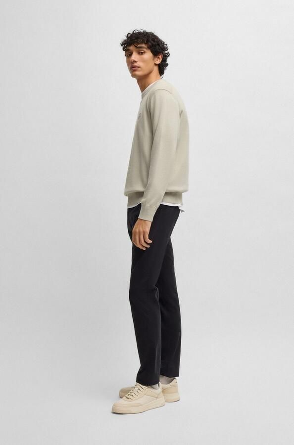 Boss Orange pullover in regular fit van mix van katoen en kasjmier model 'Kanovano_S' - Foto 7