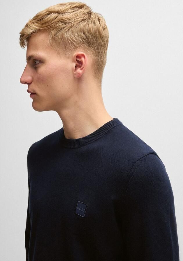 Boss Orange Gebreide pullover met ronde hals model 'Kanovano' - Foto 6