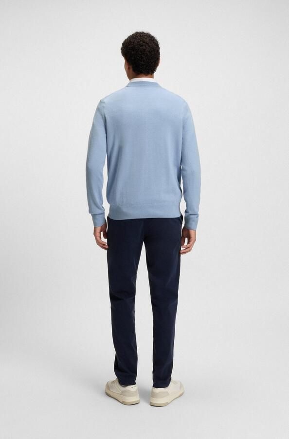 Boss Orange Regular fit gebreide pullover van een mix van katoen en kasjmier - Foto 9