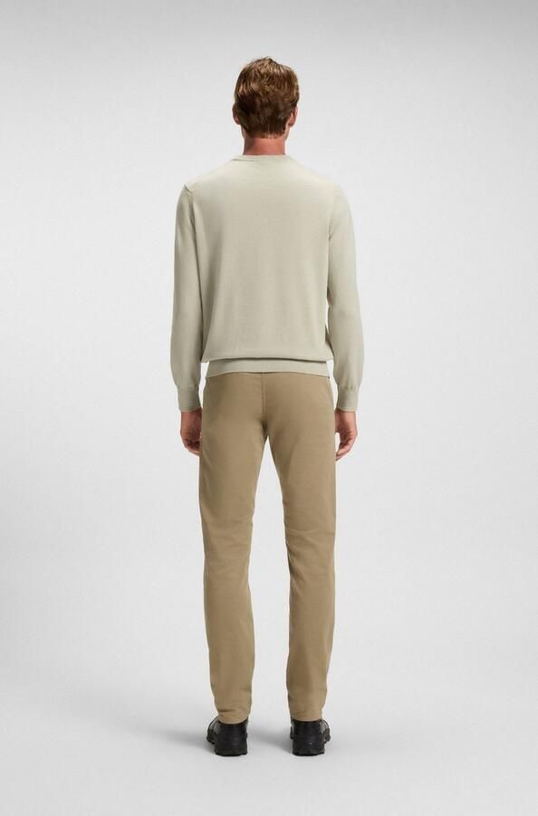 Boss Orange Regular fit pullover van een mix van katoen en kasjmier model 'KANOVANO' - Foto 12