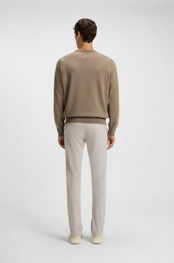 Boss Orange Regular fit pullover van een mix van katoen en kasjmier model 'KANOVANO' - Foto 5