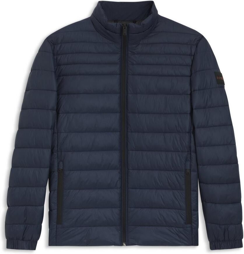 Boss Orange Gewatteerde jas Oden met opstaande kraag slim fit vederlicht waterafstotend
