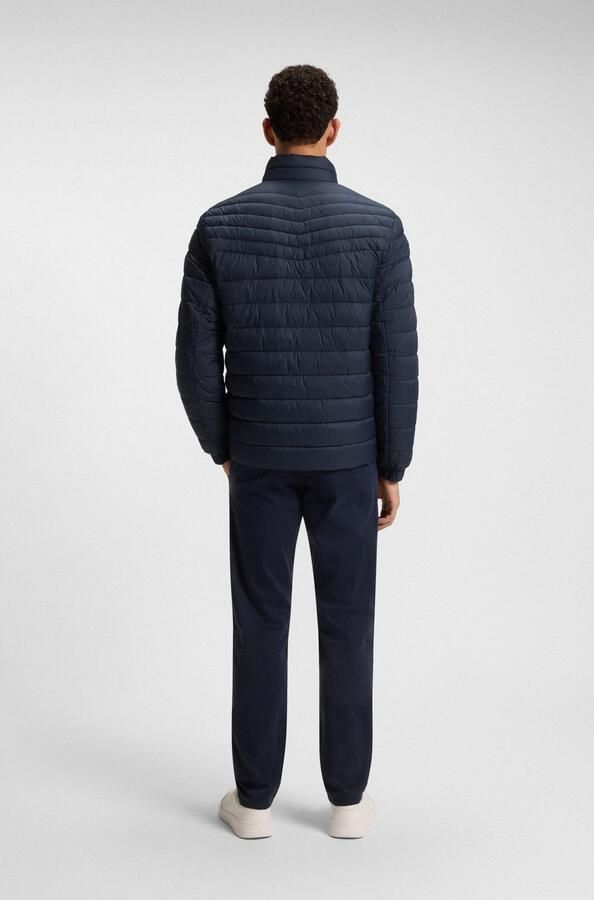 Boss Orange Gewatteerde jas Oden met opstaande kraag slim fit vederlicht waterafstotend - Foto 5