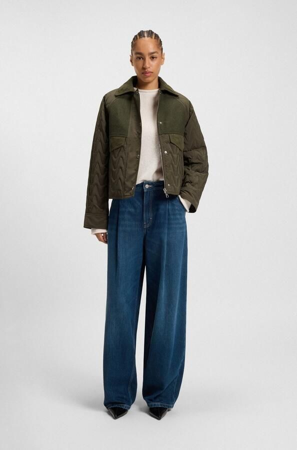 Boss Orange Gewatteerde jas Pabori Premium Damesmode waterafstotend regular fit - Foto 4