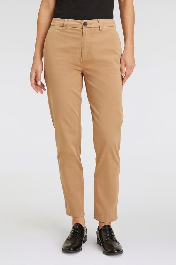 Boss Orange Geweven broek Tachini Premium Damesmode met leren merklabel aan de achterkant van de tailleband - Foto 5