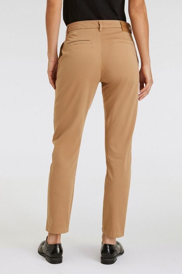 Boss Orange Geweven broek Tachini Premium Damesmode met leren merklabel aan de achterkant van de tailleband - Foto 2