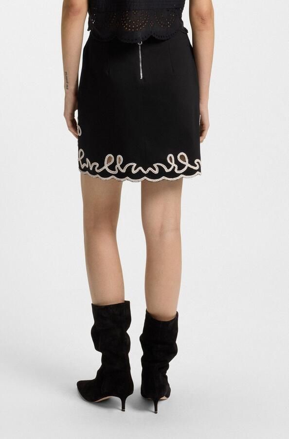 Boss Orange Geweven rok Valembroi Premium Damesmode - Foto 3