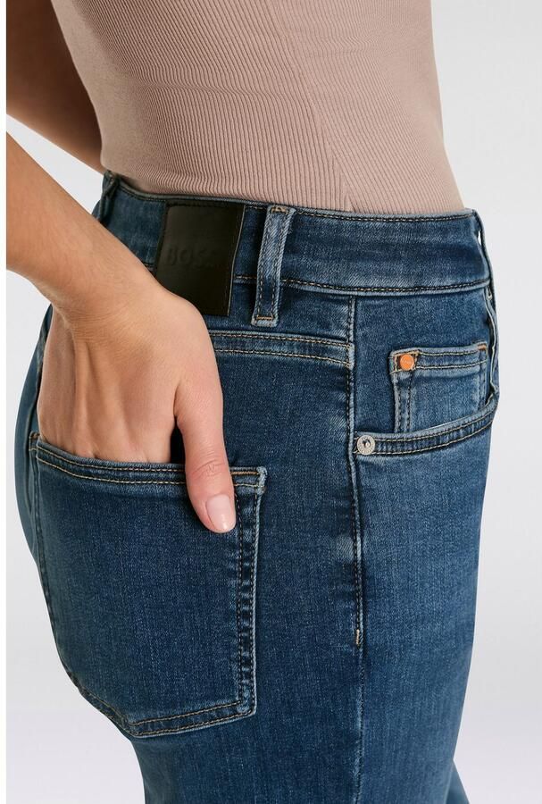 Boss Orange High-waist jeans Ada High Rise Slim Premium Damesmode