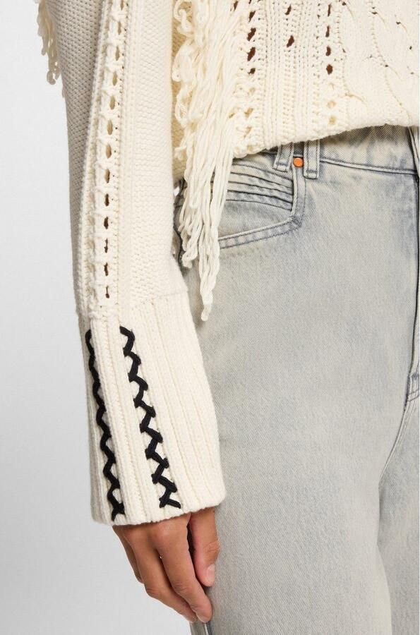 Boss Orange High-waist jeans Marlene High Rise Split Premium Damesmode - Foto 2