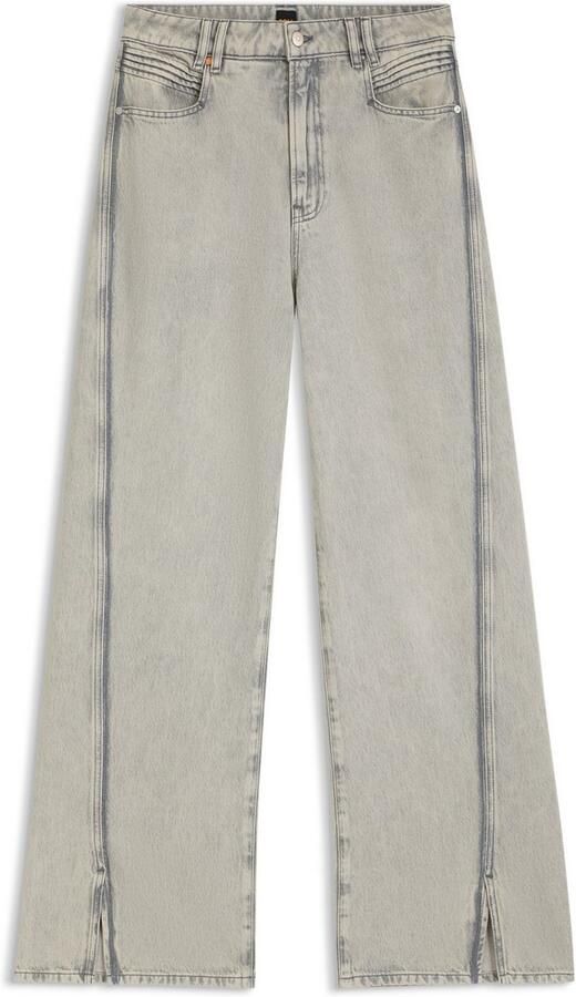 Boss Orange High-waist jeans Marlene High Rise Split Premium Damesmode - Foto 5