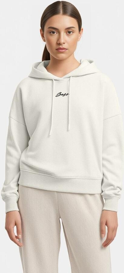 Boss Orange Hoodie met labelstitching model 'Ehoody' - Foto 2