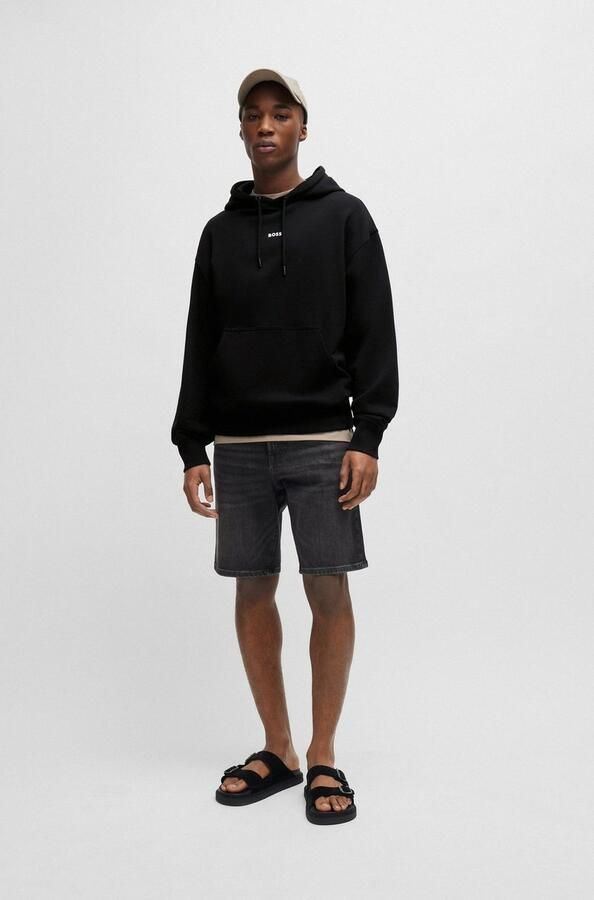 Boss Orange Hoodie WeSmallhood met kangoeroezak - Foto 6