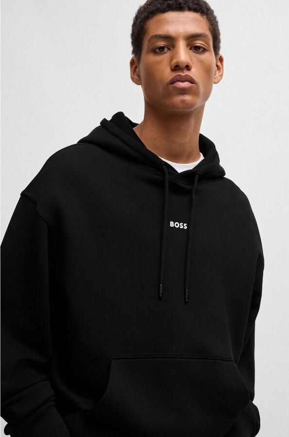 Boss Orange Hoodie WeSmallhood met kangoeroezak - Foto 4