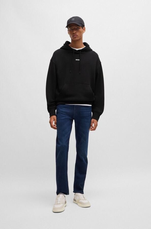 Boss Orange Hoodie WeSmallhood met kangoeroezak - Foto 9