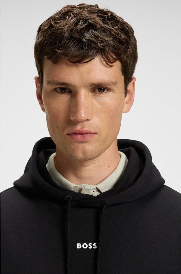 Boss Orange Hoodie WeSmallhood met kangoeroezak - Foto 5