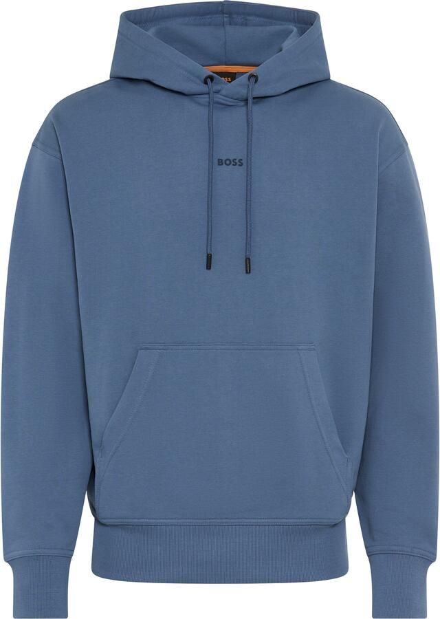 Boss Orange Hoodie WeSmallhood met kangoeroezak