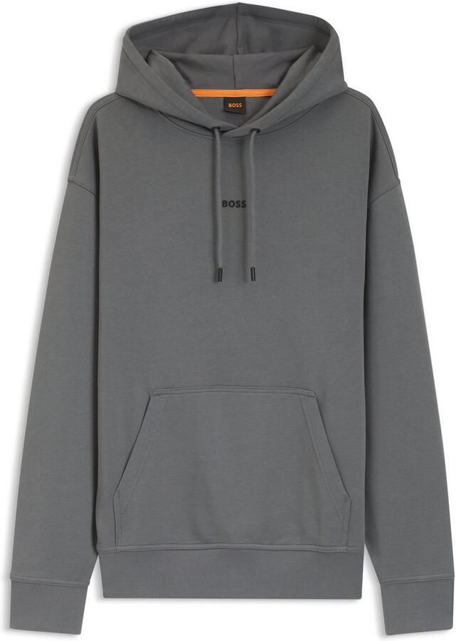 Boss Orange Hoodie WeSmallhood met kangoeroezak