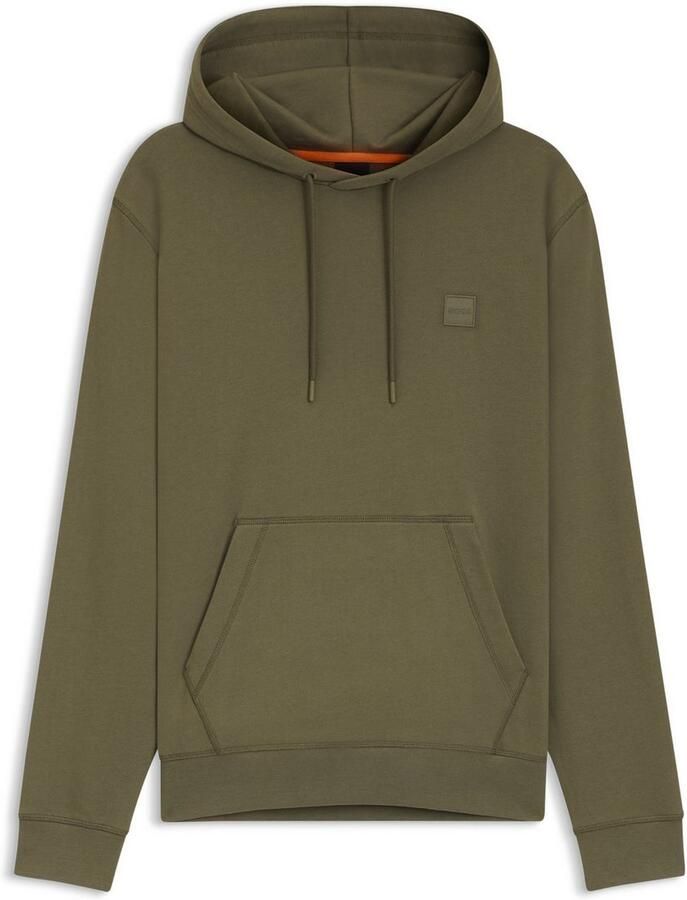 Boss Orange Hoodie Wetalk met geborduurd boss merkembleem
