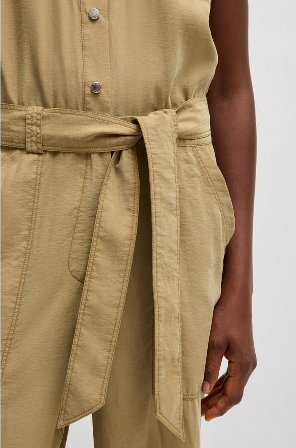 Boss Orange Jumpsuit met borstzakken model 'Dridy' - Foto 2