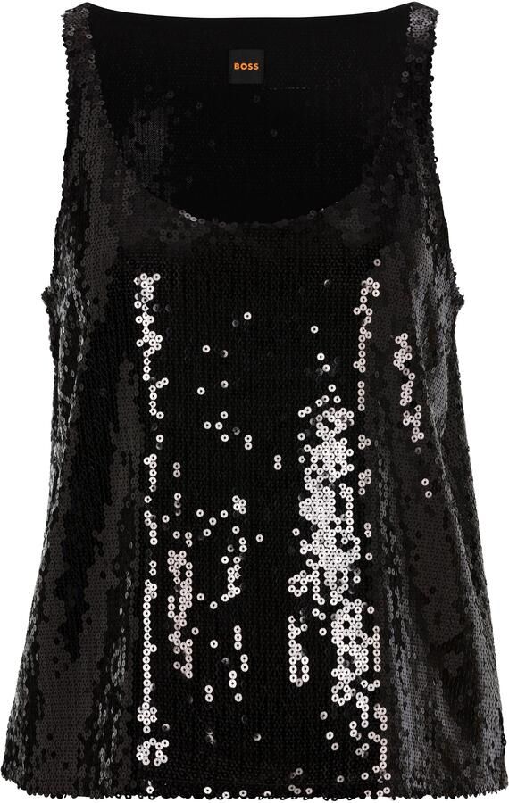 Boss Orange Klassieke blouse Illettes Premium Damesmode