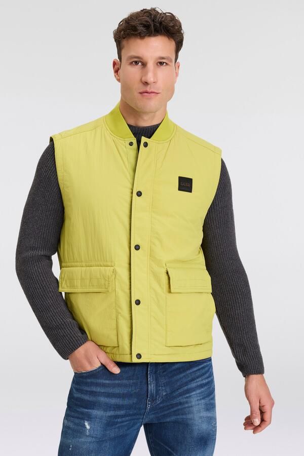 Boss Orange Gilet met opstaande kraag model 'Ocomo' - Foto 5