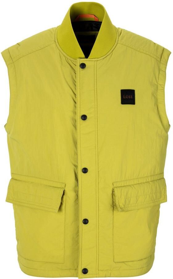 Boss Orange Gilet met opstaande kraag model 'Ocomo' - Foto 4