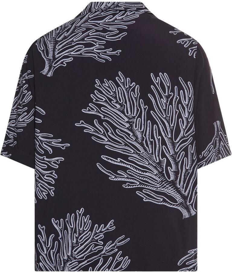 Boss Orange Relaxed fit vrijetijdsoverhemd met reverskraag model 'Lapisy'