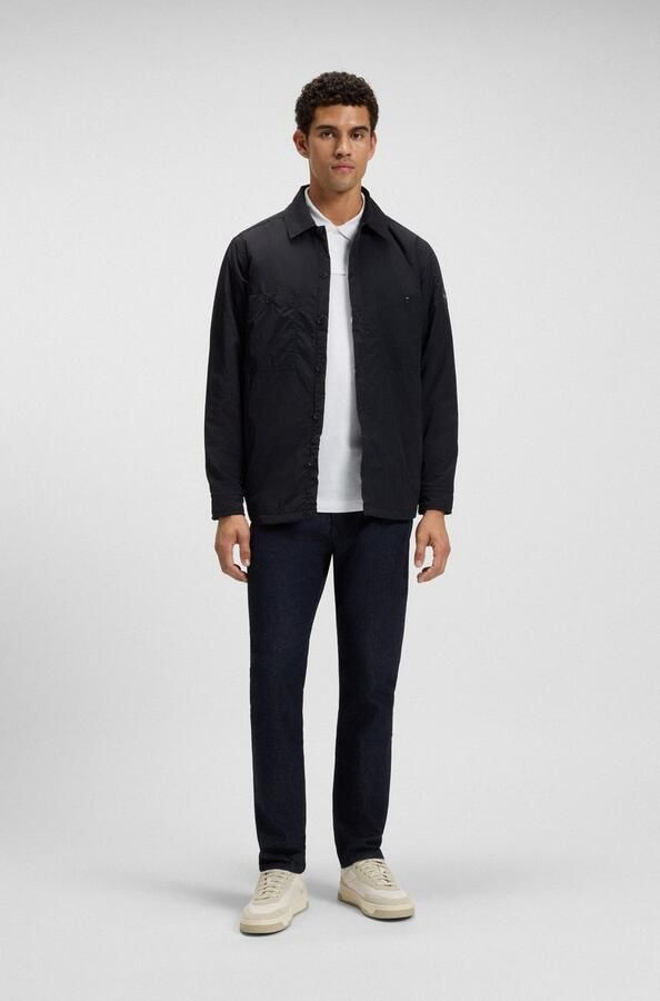 Boss Orange Overhemd met lange mouwen Locky licht gewatteerd oversized fit - Foto 5