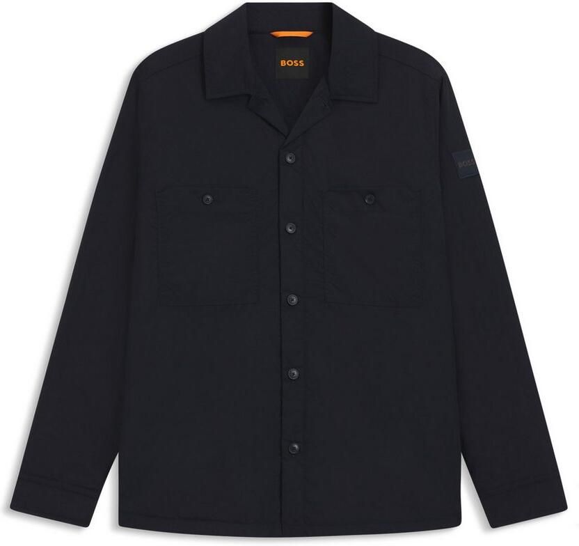 Boss Orange Overhemd met lange mouwen Locky licht gewatteerd oversized fit - Foto 2