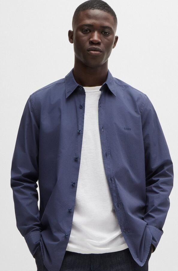 Boss Orange Overhemd met lange mouwen Relegant met boss borduurwerk - Foto 17